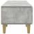 Cabinet TV Gri Beton 147 x 34,5 x 30 cm Lemn prelucrat GartenMobel Dekor