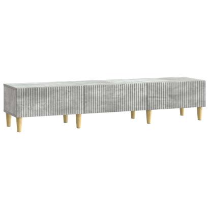 Cabinet TV Gri Beton 147 x 34,5 x 30 cm Lemn prelucrat GartenMobel Dekor