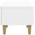 Cabinet TV Alb foarte lucios 147 x 34,5 x 30 cm Lemn prelucrat GartenMobel Dekor