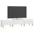 Cabinet TV Alb foarte lucios 147 x 34,5 x 30 cm Lemn prelucrat GartenMobel Dekor