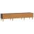 Cabinet TV Stejar fumuriu 147 x 34,5 x 30 cm Lemn prelucrat GartenMobel Dekor
