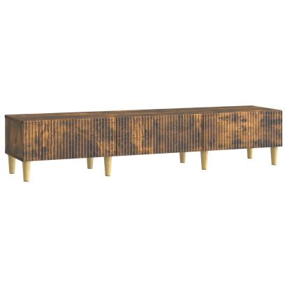 Cabinet TV Stejar fumuriu 147 x 34,5 x 30 cm Lemn prelucrat GartenMobel Dekor