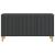 Cabinet TV Negru 99 x 34,5 x 50 cm Lemn prelucrat GartenMobel Dekor