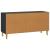 Cabinet TV Negru 99 x 34,5 x 50 cm Lemn prelucrat GartenMobel Dekor
