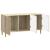 Cabinet TV Stejar Sonoma 99 x 34,5 x 50 cm Lemn prelucrat GartenMobel Dekor