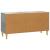 Cabinet TV Gri Beton 99 x 34,5 x 50 cm Lemn prelucrat GartenMobel Dekor