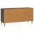 Cabinet TV Stejar fumuriu 99 x 34,5 x 50 cm Lemn prelucrat GartenMobel Dekor
