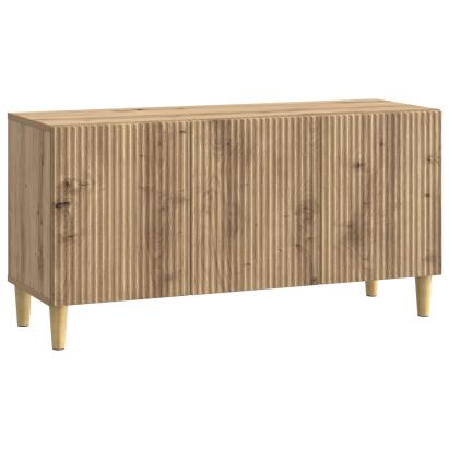 Cabinet TV Stejar Artizanal 99 x 34,5 x 50 cm Lemn prelucrat GartenMobel Dekor