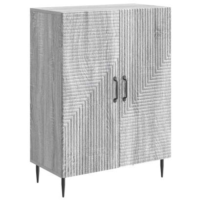 Bufet Sonoma gri 66 x 34,5 x 89,5 cm Lemn prelucrat GartenMobel Dekor