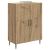 Bufet Stejar Artizanal 66 x 34,5 x 89,5 cm Lemn prelucrat GartenMobel Dekor