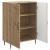 Bufet Stejar Artizanal 66 x 34,5 x 89,5 cm Lemn prelucrat GartenMobel Dekor