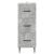 Dulap cu sertare Gri Beton 33 x 34,5 x 89,5 cm Lemn prelucrat GartenMobel Dekor