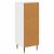 Dulap cu sertare Alb foarte lucios 33 x 34,5 x 89,5 cm GartenMobel Dekor