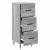 Dulap cu sertare Sonoma gri 33 x 34,5 x 89,5 cm Lemn prelucrat GartenMobel Dekor
