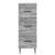 Dulap cu sertare Sonoma gri 33 x 34,5 x 89,5 cm Lemn prelucrat GartenMobel Dekor