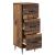 Dulap cu sertare Lemn vechi 33 x 34,5 x 89,5 cm Lemn prelucrat GartenMobel Dekor