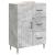 Bufet cu sertar Gri Beton 66 x 34,5 x 89,5 cm Lemn prelucrat GartenMobel Dekor