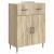 Bufet Stejar Sonoma 66 x 34,5 x 89,5 cm Lemn prelucrat GartenMobel Dekor