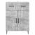 Bufet cu sertar Gri Beton 66 x 34,5 x 89,5 cm Lemn prelucrat GartenMobel Dekor
