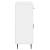 Bufet Alb foarte lucios 66 x 34,5 x 89,5 cm Lemn prelucrat GartenMobel Dekor