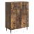Bufet Stejar fumuriu 66 x 34,5 x 89,5 cm Lemn prelucrat GartenMobel Dekor