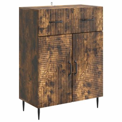 Bufet Stejar fumuriu 66 x 34,5 x 89,5 cm Lemn prelucrat GartenMobel Dekor