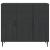 Bufet Negru 89 x 34,5 x 80 cm Lemn prelucrat GartenMobel Dekor