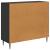 Bufet Negru 89 x 34,5 x 80 cm Lemn prelucrat GartenMobel Dekor