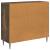 Bufet Stejar fumuriu 89 x 34,5 x 80 cm Lemn prelucrat GartenMobel Dekor