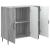 Bufet Sonoma gri 89 x 34,5 x 80 cm Lemn prelucrat GartenMobel Dekor