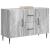 Bufet cu sertar Sonoma gri 89 x 34,5 x 60 cm Lemn prelucrat GartenMobel Dekor