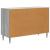 Bufet cu sertar Sonoma gri 89 x 34,5 x 60 cm Lemn prelucrat GartenMobel Dekor