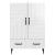 Bufet Alb foarte lucios 66 x 34,5 x 95 cm Lemn prelucrat GartenMobel Dekor