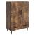 Bufet cu sertar Stejar fumuriu 66 x 34,5 x 95 cm Lemn prelucrat GartenMobel Dekor