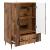 Bufet cu sertar Lemn vechi 66 x 34,5 x 95 cm Lemn prelucrat GartenMobel Dekor