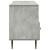 Cabinet TV Gri Beton 102 x 34,5 x 50 cm Lemn prelucrat GartenMobel Dekor
