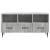 Cabinet TV Gri Beton 102 x 34,5 x 50 cm Lemn prelucrat GartenMobel Dekor
