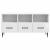 Cabinet TV Alb foarte lucios 102 x 34,5 x 50 cm Lemn prelucrat GartenMobel Dekor