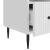 Cabinet TV Alb foarte lucios 102 x 34,5 x 50 cm Lemn prelucrat GartenMobel Dekor