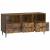 Cabinet TV Stejar fumuriu 102 x 34,5 x 50 cm Lemn prelucrat GartenMobel Dekor