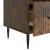 Cabinet TV Stejar fumuriu 102 x 34,5 x 50 cm Lemn prelucrat GartenMobel Dekor