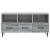 Cabinet TV Sonoma gri 102 x 34,5 x 50 cm Lemn prelucrat GartenMobel Dekor