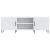 Cabinet TV Alb 150 x 31 x 50 cm Lemn prelucrat GartenMobel Dekor