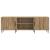 Cabinet TV Stejar Artizanal 150 x 31 x 50 cm Lemn prelucrat GartenMobel Dekor