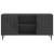 Cabinet TV Negru 102 x 34,5 x 50 cm Lemn prelucrat GartenMobel Dekor