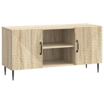 Cabinet TV Stejar Sonoma 102 x 34,5 x 50 cm Lemn prelucrat GartenMobel Dekor