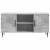 Cabinet TV Gri Beton 102 x 34,5 x 50 cm Lemn prelucrat GartenMobel Dekor