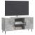Cabinet TV Gri Beton 102 x 34,5 x 50 cm Lemn prelucrat GartenMobel Dekor