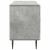 Cabinet TV Gri Beton 102 x 34,5 x 50 cm Lemn prelucrat GartenMobel Dekor