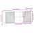 Cabinet TV Alb foarte lucios 102 x 34,5 x 50 cm Lemn prelucrat GartenMobel Dekor